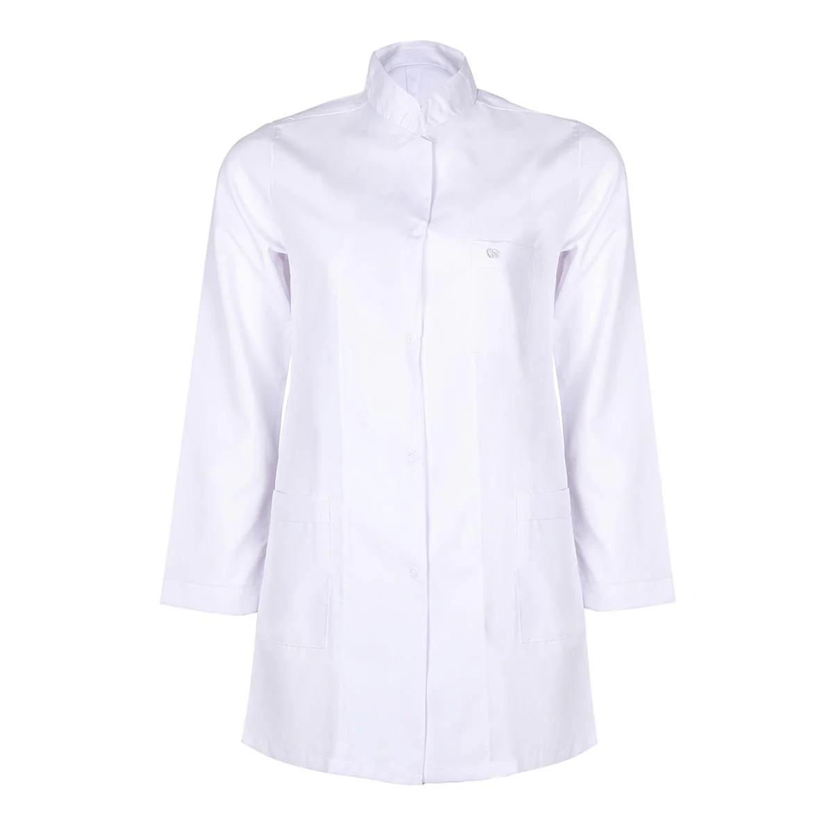 Short Mandarin Collar Apron for Women